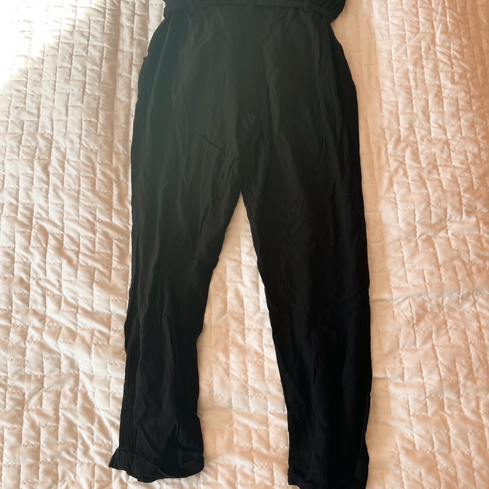 Indigo Rein Black Paper Bag Pants Size 3 - Picture 4 of 5
